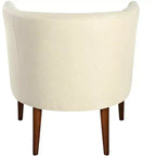 Christopher Knight Home Callisto Contemporary Button Tufted Upholstered Curved Accent Chair
