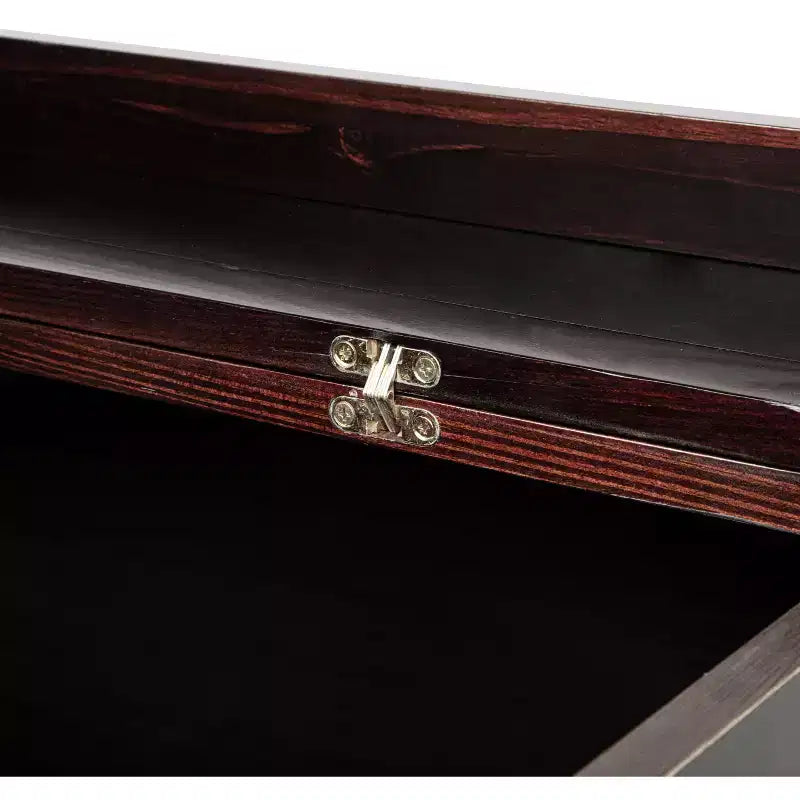 Whisen Queen Murphy Cabinet Bed with Charging Station - Pine Wood & Rattan Design, Foldable Space-Saving Solution
