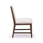 Plank+Beam Solid Wood Dining Chair, Kitchen Chair with Cushion