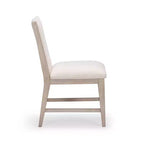 Plank+Beam Solid Wood Dining Chair, Kitchen Chair with Cushion