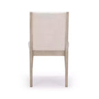 Plank+Beam Solid Wood Dining Chair, Kitchen Chair with Cushion