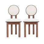 Christopher Knight Home Mara Contemporary Upholstered Rubberwood Armless Dining Chair (Set of 2)