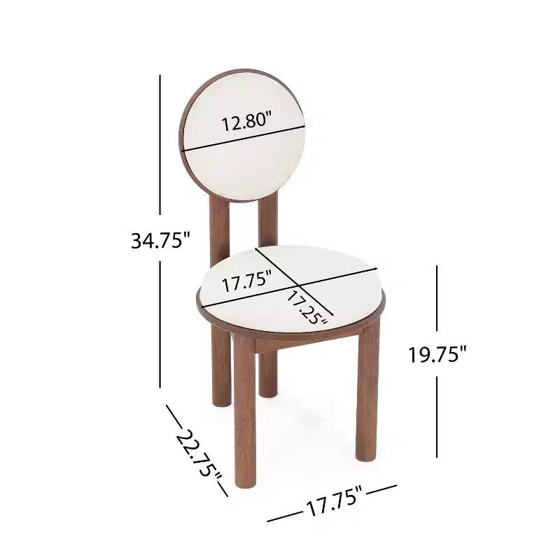 Christopher Knight Home Mara Contemporary Upholstered Rubberwood Armless Dining Chair (Set of 2)
