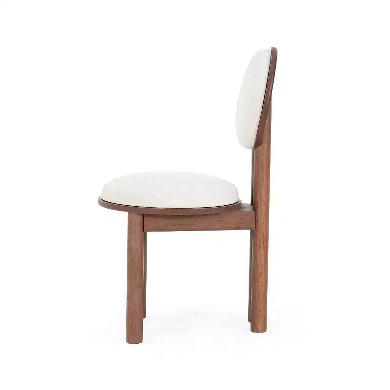 Christopher Knight Home Mara Contemporary Upholstered Rubberwood Armless Dining Chair (Set of 2)