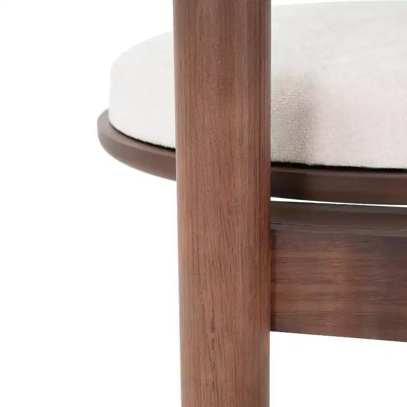 Christopher Knight Home Mara Contemporary Upholstered Rubberwood Armless Dining Chair (Set of 2)