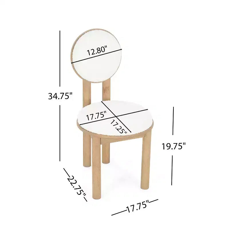 Christopher Knight Home Mara Contemporary Upholstered Rubberwood Armless Dining Chair (Set of 2)