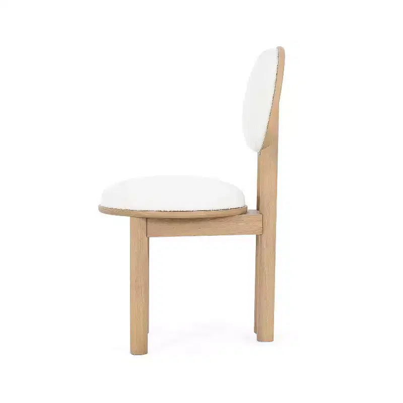 Christopher Knight Home Mara Contemporary Upholstered Rubberwood Armless Dining Chair (Set of 2)
