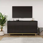 Dyonery 58 Buffet Cabinet with Storage| Mid Century Modern Cabinet with Adjustable Shelves for Dining Room & Living Room