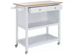 Daley 2 Drawer 3 Shelf Kitchen Cart - KCH1402 - Safavieh