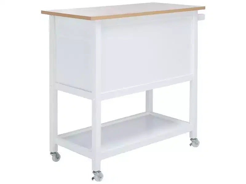 Daley 2 Drawer 3 Shelf Kitchen Cart - KCH1402 - Safavieh