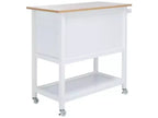 Daley 2 Drawer 3 Shelf Kitchen Cart - KCH1402 - Safavieh