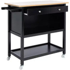 Daley 2 Drawer 3 Shelf Kitchen Cart - KCH1402 - Safavieh