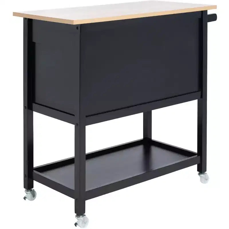 Daley 2 Drawer 3 Shelf Kitchen Cart - KCH1402 - Safavieh
