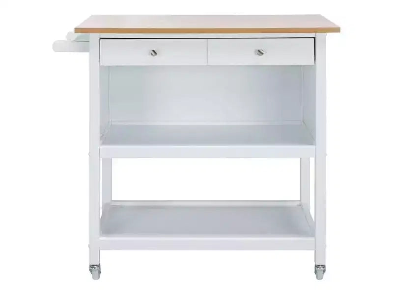 Daley 2 Drawer 3 Shelf Kitchen Cart - KCH1402 - Safavieh