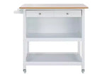 Daley 2 Drawer 3 Shelf Kitchen Cart - KCH1402 - Safavieh