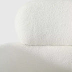 WestinTrends Alexandria Mid-Century Modern Faux Shearling Swivel Barrel Accent Chair (Set of 2)