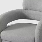 WestinTrends Alexandria Mid-Century Modern Faux Shearling Swivel Barrel Accent Chair (Set of 2)