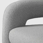WestinTrends Alexandria Mid-Century Modern Faux Shearling Swivel Barrel Accent Chair (Set of 2)