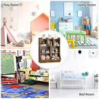 3-Tier Kids Bookcase & Toy Organizer - Storage Cabinet with Cubbies for Playroom, Bedroom, Nursery