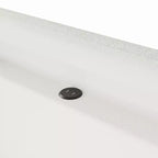 GDFStudio Torres Upholstered Platform Bed with Drawer, LED Light Strip, USB Port